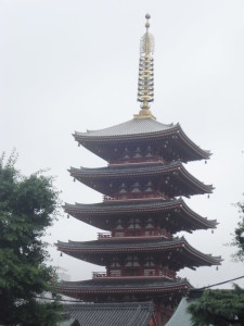 Pagoda a cinque piani