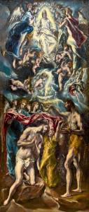 El Greco "Battesimo di Cristo" Palazzo Barberini