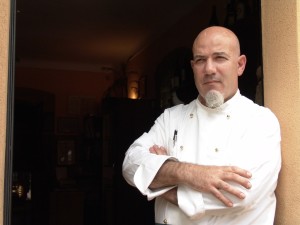 Angelo Treno chef del ristorante di proprietà "Al Fogher" Piazza Armerina