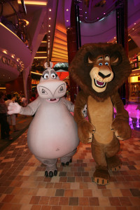 Launch of Royal Caribbean International's Allure of the Seas.